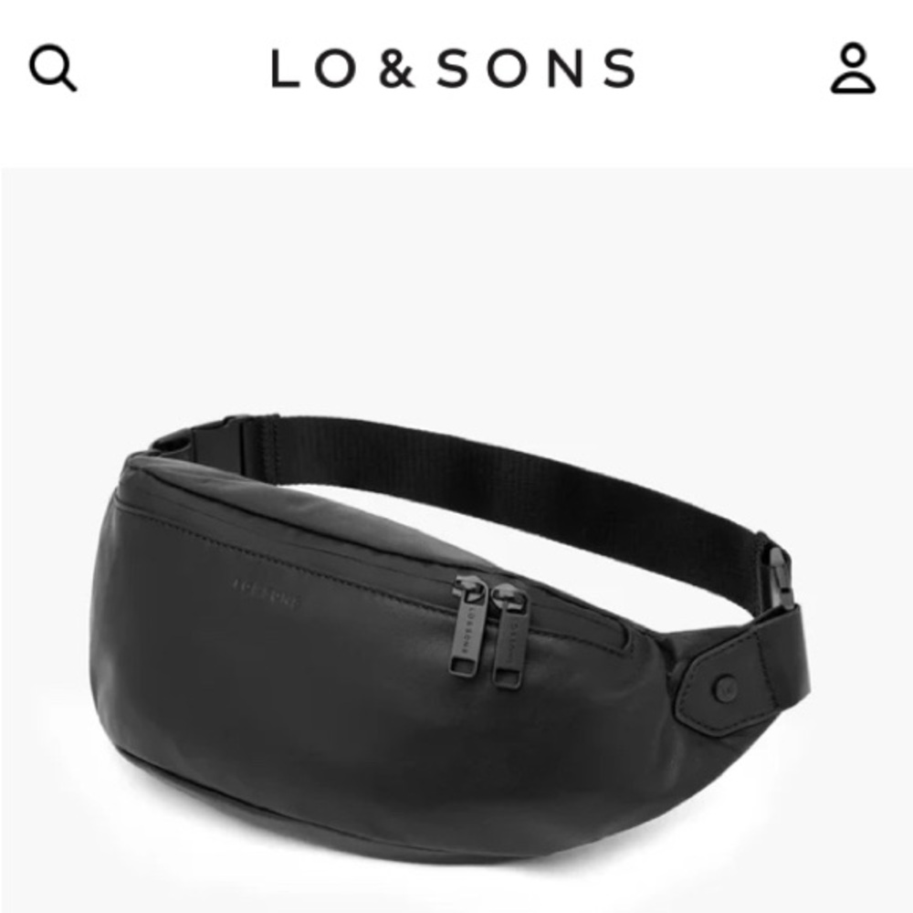 Lo & Sons - Bond - sheepskin leather - Fanny Pack